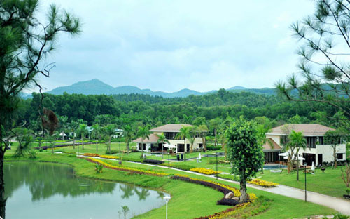 Một góc Flamingo Đại Lải.<br>