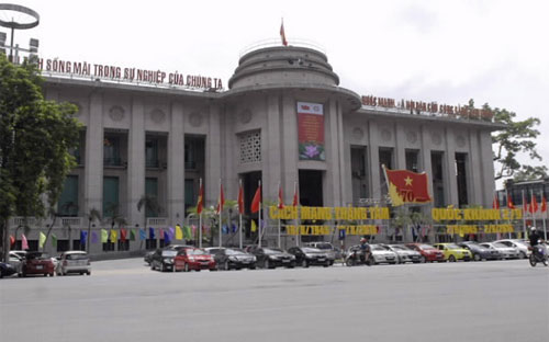Trụ sở Ngân hàng Nhà nước.<br>