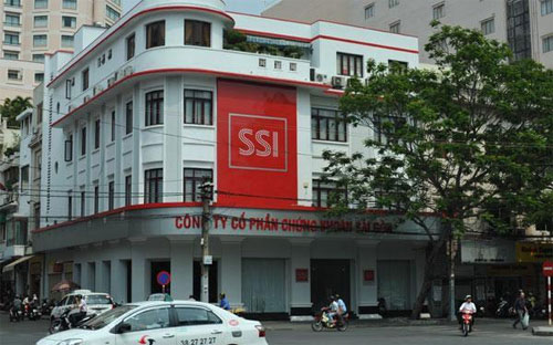 Hội sở của SSI ở Tp.HCM.<br>