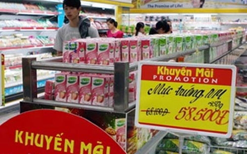 Tháng này, có 9/11 nhóm hàng tăng so tháng trước, nhưng đều tăng dưới 1%.