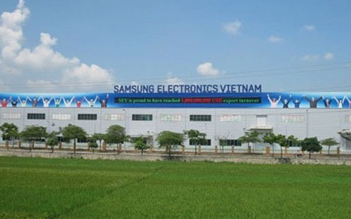 Năm 2012, Công ty Samsung Electronics Việt Nam đạt doanh thu xuất khẩu đạt 12,6 tỷ USD, chiếm 11% tổng doanh 
thu xuất khẩu cả nước.