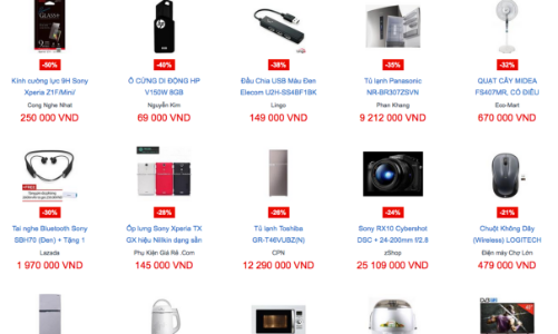 Công cụ tìm giá sản phẩm, nhìn từ WADA Market