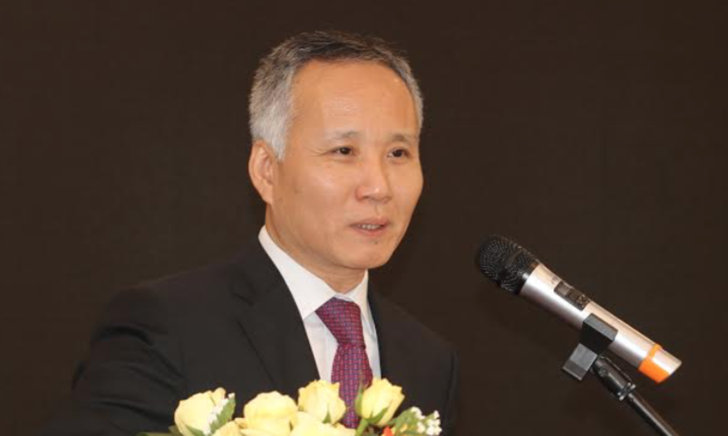Thứ trưởng Bộ Công Thương, Trưởng đoàn đàm phán Hiệp định Đối tác xuyên Thái Bình Dương (TPP) của Việt Nam, ông Trần Quốc Khánh.