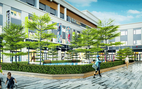 Các căn shophouse cao 3-4 tầng được bố trí tại khối đế của các tòa chung
 cư với thiết kế thông minh theo phong cách châu Âu hiện đại.