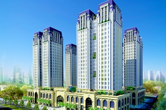 Phối cảnh dự án Sovrano Plaza.