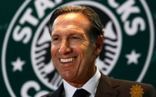 Howard Schultz - CEO của Starbucks.