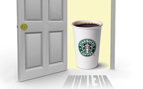 Theo những tiết lộ từ Công ty Cushman &amp; Wakefield Việt Nam 
(C&amp;W), đơn vị phụ trách việc tìm kiếm mặt bằng cho Starbuck tại Việt
 Nam thì cửa hàng đầu tiên của Starbuck sẽ nằm ở vị trí không xa khách 
sạn New World (quận 1) là mấy.