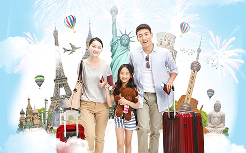 Tùy vào hạng thẻ mở mới, khách hàng sẽ có cơ hội nhận các vali cực chất từ Techcombank.
