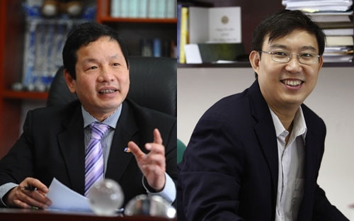 Ông Trương Gia Bình và ông Nguyễn Xuân Thành.<br>