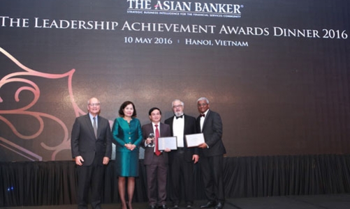 Tổng giám đốc MB nhận giải “Thành tựu lãnh đạo” của Asian Banker