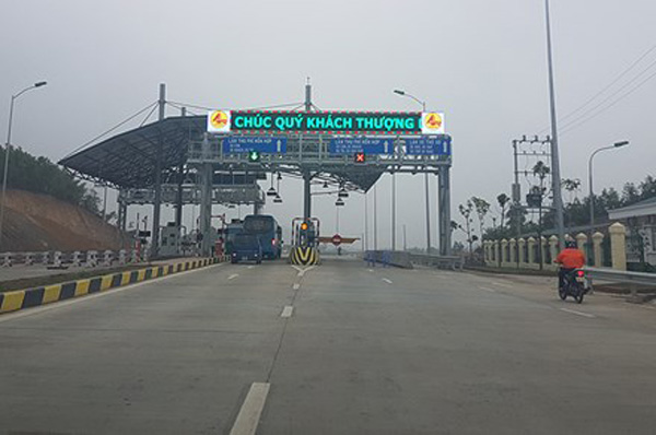 Trạm thu phí BOT Thái Nguyên - Chợ Mới.