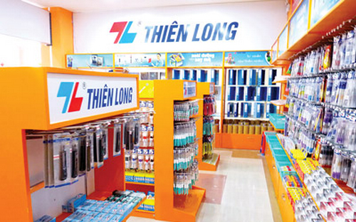 Sản phẩm của Thiên Long. Theo báo cáo tài chính hợp nhất hợp quý 4/2016, doanh thu thuần của Thiên Long đạt trên 509 tỷ đồng, tăng 11% so với cùng kỳ, lũy kế đạt 2.162 tỷ đồng, tăng 15% so với cùng kỳ năm trước.<br>