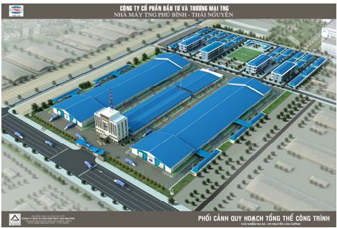 Dự án nhà máy TNG Phú Bình giai đoạn 1 đi vào hoạt động vào ngày 15/6 tới.