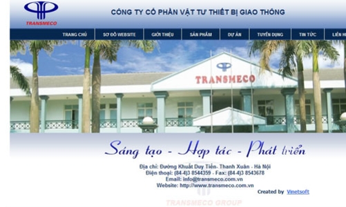 Transmeco “ghi tên” ở những công trình lớn