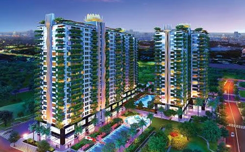 Phối cảnh dự án Diamond Lotus Lake View.