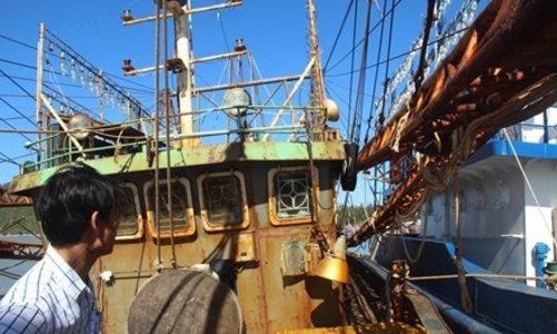Yêu cầu Bộ Công an vào cuộc vụ tàu cá bị rỉ sét