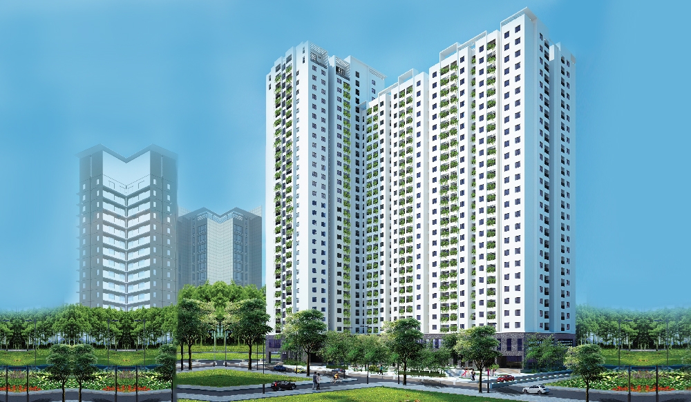 <font face="Arial, Verdana"><span style="font-size: 13.3333px;">Dự án EcoLife Tây Hồ với những căn hộ ngắm trọn Hồ Tây từ khoảng cách trên 500m</span></font>