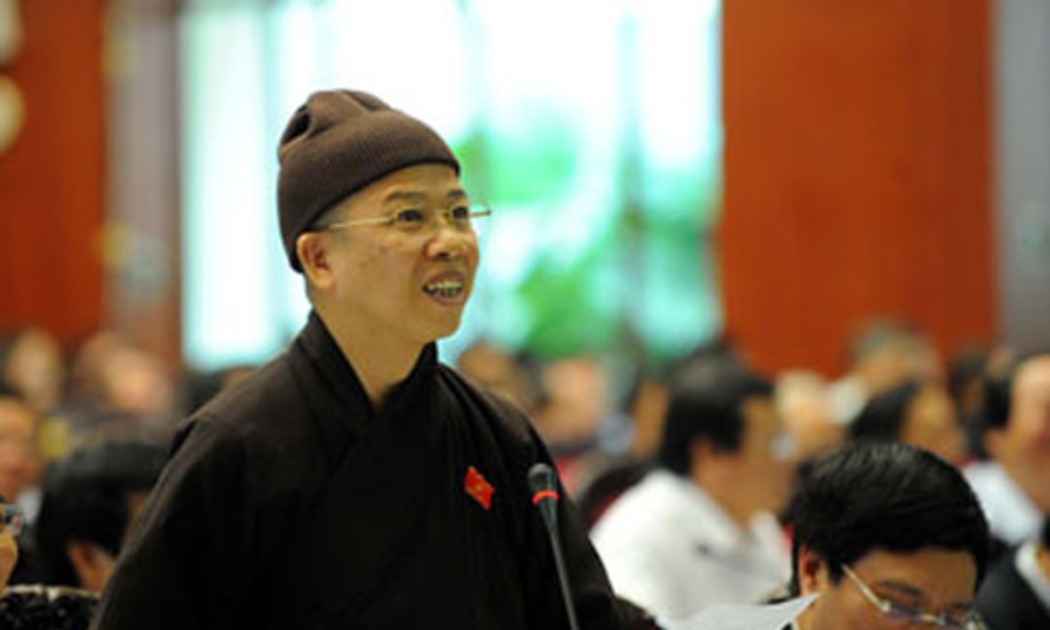 Đại biểu Quốc hội, Thượng tọa Thích Thanh Quyết.