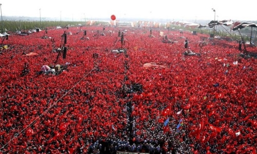 1 triệu người Thổ Nhĩ Kỳ tham gia cuộc tuần hành lịch sử