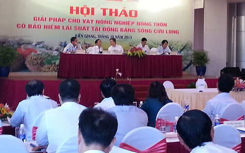 Theo giới thiệu của đề án, cơ chế để tiếp cận gói tín dụng được bảo hiểm lãi suất khá thuận lợi.