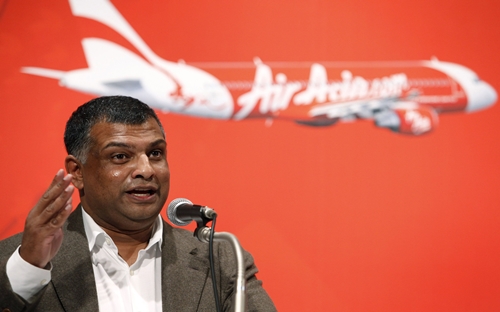 Khi dịch SARS bùng nổ hồi năm 2002, AirAsia đã tăng gấp 3 ngân sách quảng cáo - Ảnh: Business Times.