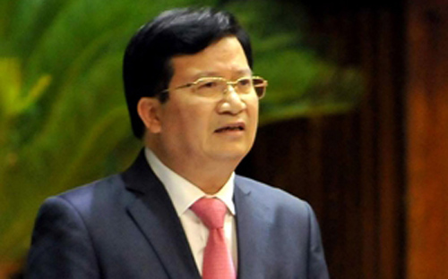 Bộ trưởng Bộ Xây dựng Trịnh Đình Dũng.<br>
