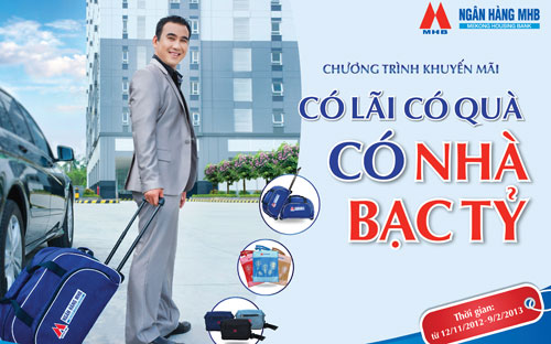 Chương trình khuyến mãi này chính thức áp dụng từ ngày 12/11, trên toàn hệ thống giao dịch của MHB.
