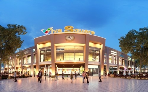 Trung tâm thương mại Viva Square đang được đẩy nhanh tiến độ xây dựng 
nhằm đưa vào hoạt động ngay trong mùa mua sắm cuối năm 2017. 