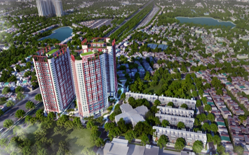 Phối cảnh dự án căn hộ Imperial Plaza.