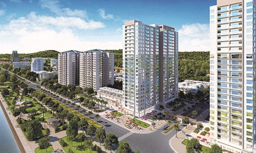 Phối cảnh dự án Green Bay Premium.<br>