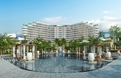 Dự án Kahuna Hồ Tràm Strip có tổng cộng 244 căn hộ, trong đó gồm tòa 
tháp 12 tầng với 164 căn hộ, 36 biệt thự hai phòng ngủ và 8 biệt thự 
hướng biển. 