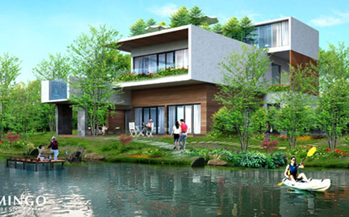 Tổng quan biệt thự Golf Villa.