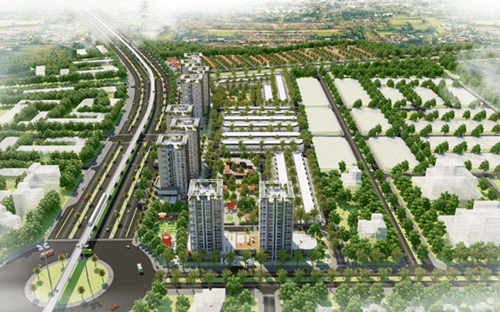 Phối cảnh dự án Thang Long Home - Hiệp Phước.