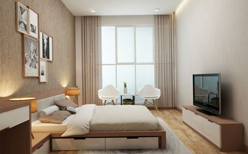 Phối cảnh căn hộ mẫu dự án Hưng Phát Silver Star.