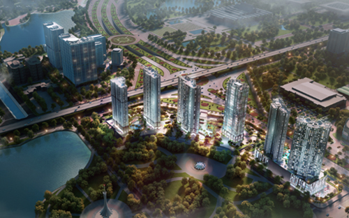 D’.Capitale - Trần Duy Hưng chính thức giới thiệu SOHO tại tòa tháp C2.