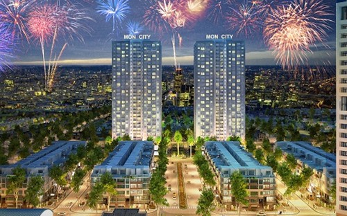 Mon City là dự án đầu tiên tại Hà Nội được ngân hàng bảo lãnh.