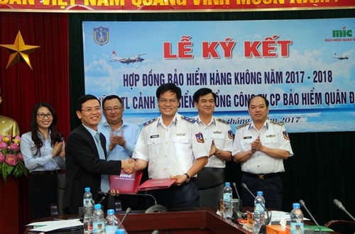 Theo hợp đồng ký kết có tổng giá trị bảo 
hiểm hơn 100 triệu USD.