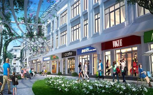 Phối cảnh shophouse Arcadia.