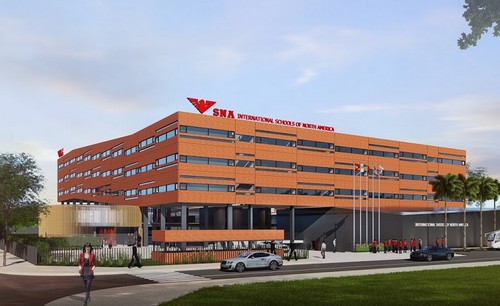 SNA Him Lam có tổng diện tích gần 10.000 m2, trong đó hơn một nửa diện 
tích sẽ được phủ xanh bởi thảm thực vật, cây tán rộng, thân to.