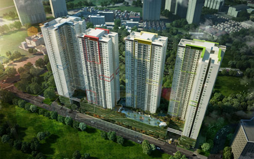 Tổng thể dự án Seasons Avenue.