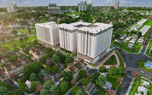 Căn hộ First Home Premium quận 9 cách Đại học Fulbright 1km.