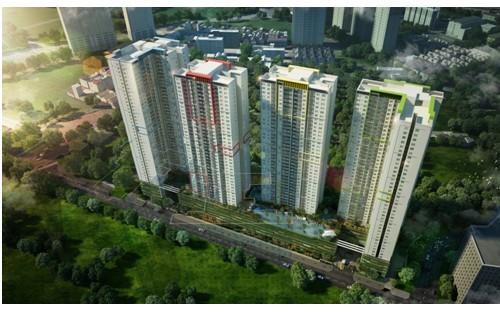 Phối cảnh tổng thể dự án Seasons Avenue<i>.</i>