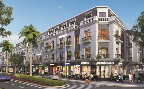 Khu đô thị biển Vinhomes Dragon Bay có tổng diện tích 68,35ha bao gồm khu phức hợp nhà ở, khách sạn và điểm nhấn là khu nhà phố thương mại (shophouse).