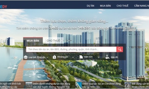 Hai quỹ ngoại rót vốn vào start-up trang tin địa ốc Homedy
