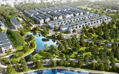 Phối cảnh tổng thể dự án Park Riverside.