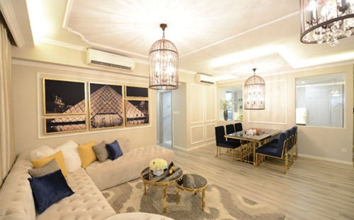 Phối cảnh căn hộ mẫu&nbsp;Sonata Premier (S4).