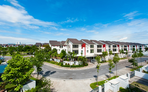Biệt thự song lập, khu đô thị Gamuda Gardens (Hoàng Mai, Hà Nội).