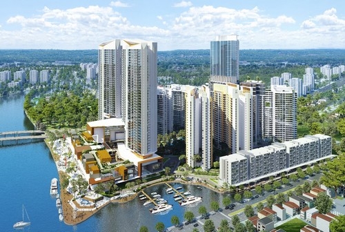 Dự án Kenton Node được bao quanh bởi hệ sinh thái tự nhiên của sông Nhà Bè - Rạch Đĩa.