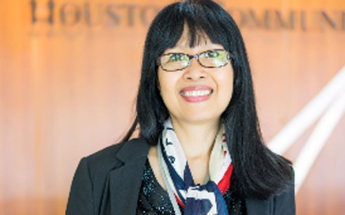 Bà Nguyễn Thị Anh Thư, Hiệu trường trường SaigonTech.