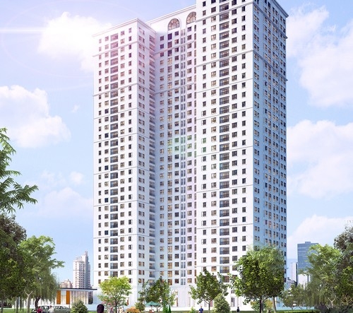 Tòa HH3 - tòa đẹp nhất dự án Eco-Lake View.